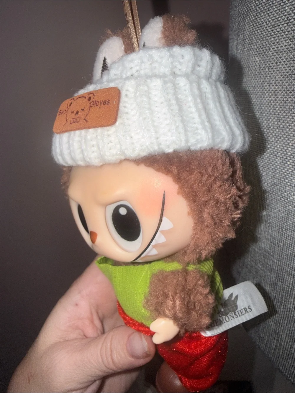 The Monsiers Plush Keychain Doll. Not “The Monsters”